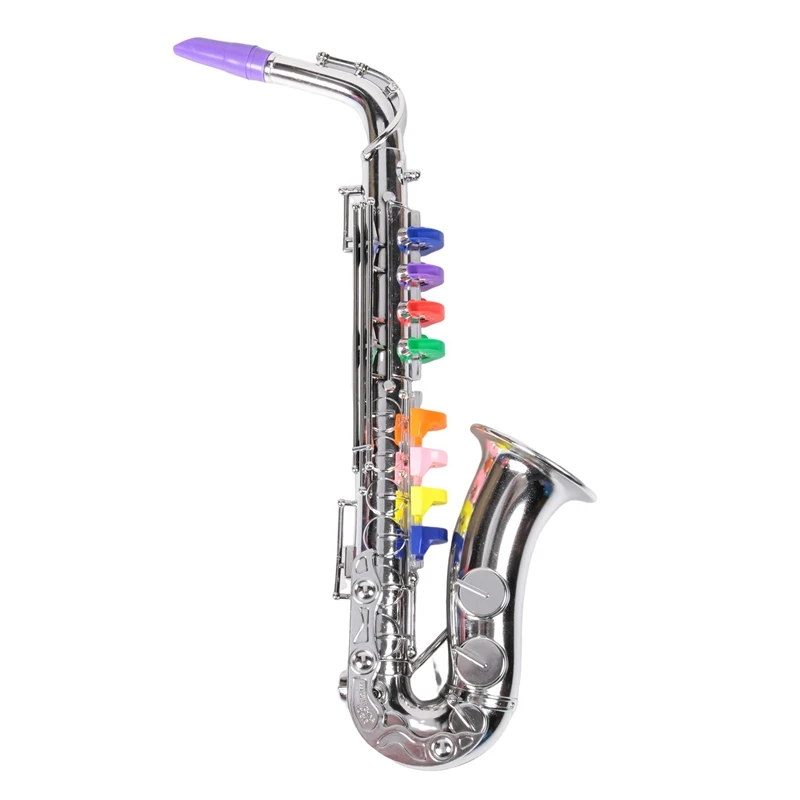 1 Piece Children's Saxophone Music Toys Brass Instruments Musical Wind Instrument