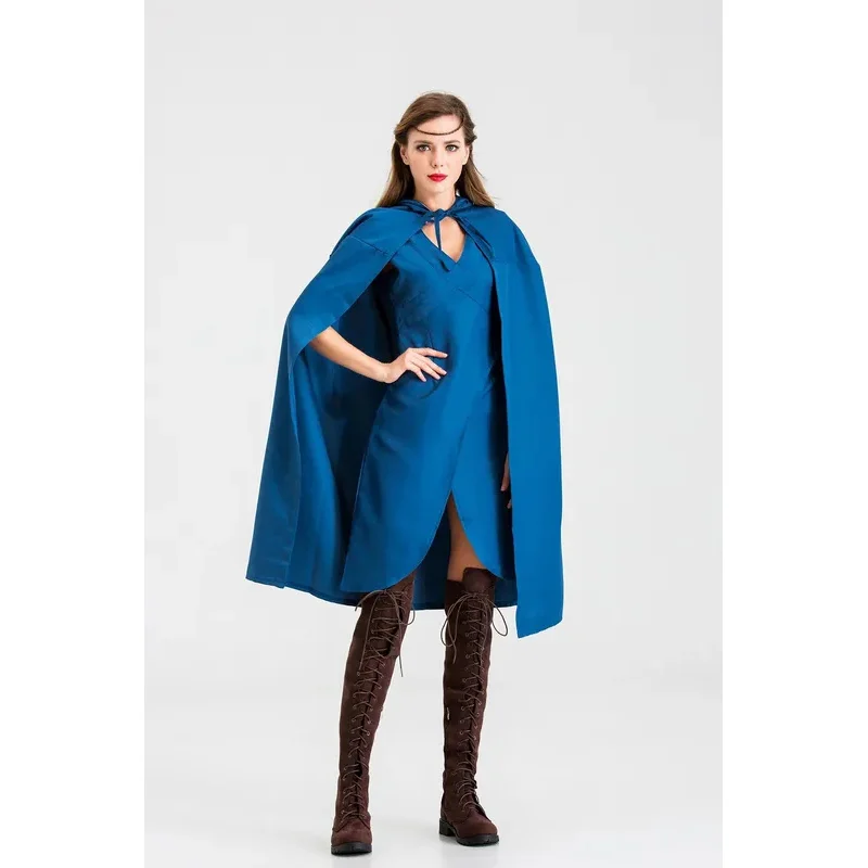 HN8 Film Costume Cosplay Daenerys Dress Il Drago Madre Costumi per adulti Carnevale di Halloween Gioco di ruolo Abiti Abiti Masquera8...Gf