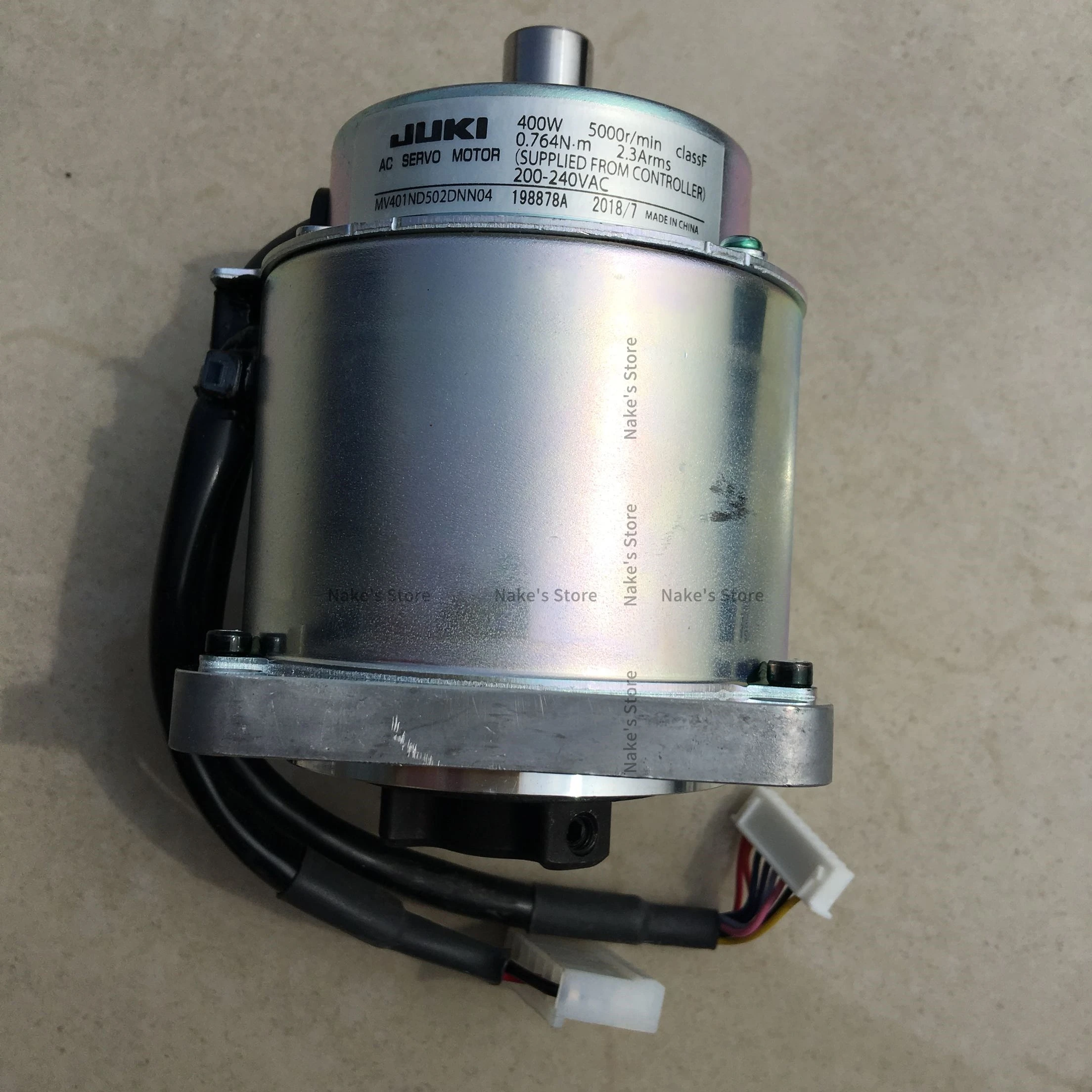 Used Original Ac Servo Motor Spindle Motor 220v for Juki All-in-One Machine 8700A-7 8700B 800A 900B 900A Flat Lockstitch Sewing