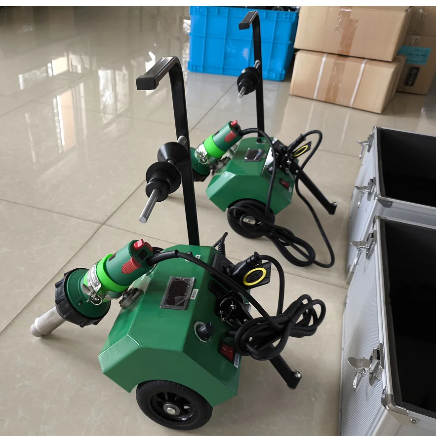 

ZGF-Автоматический сварочный аппарат для горячего воздуха, ПВХ, пластика, виниловый баннер для пола, установка покров и вкладышей для пруда