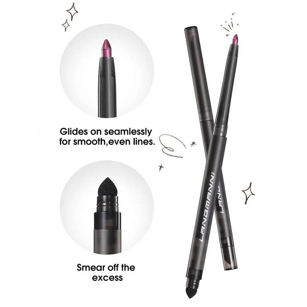 Liner Metallic Pigment Waterproof Shifting Pigments Cosmetics Eyeliner Pencil Aurora Eye Shadow Eyeliner Gel Pen Eyeliner Stick