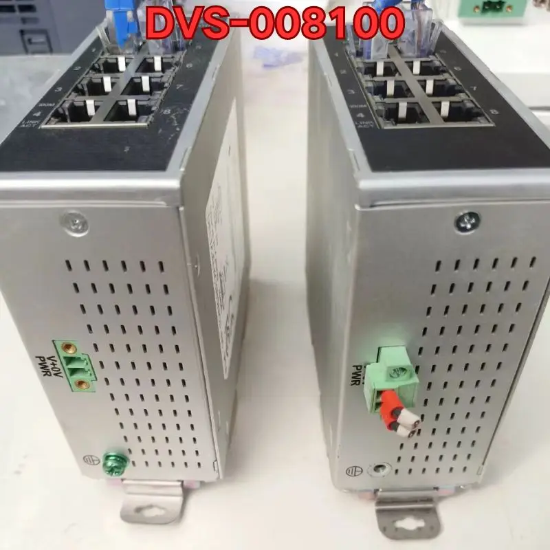 Second-hand disassembled industrial network management switch DVS-008100 functions normally