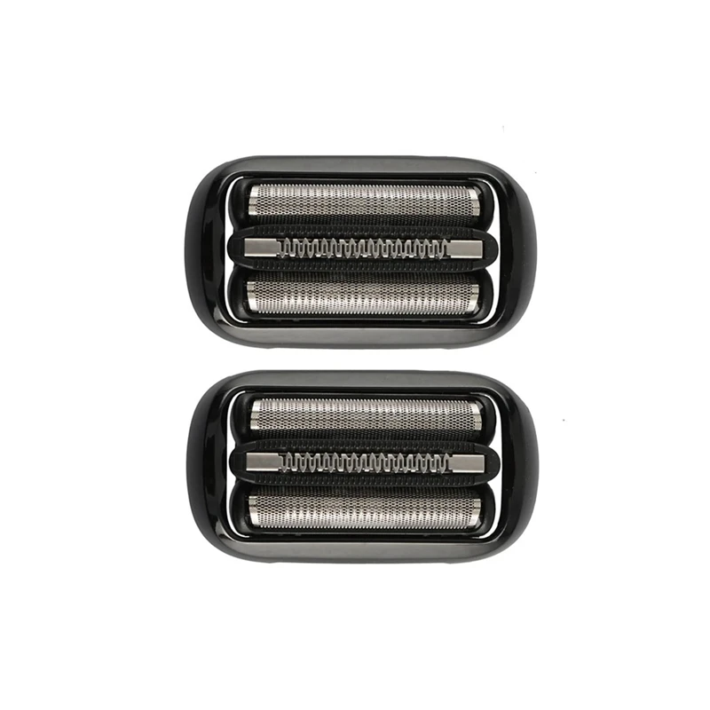 2 Pack Series 5/6 53B Replacement Head For Braun Electric Foil Shaver 5020Cs 5018S 6020S 6040Cs