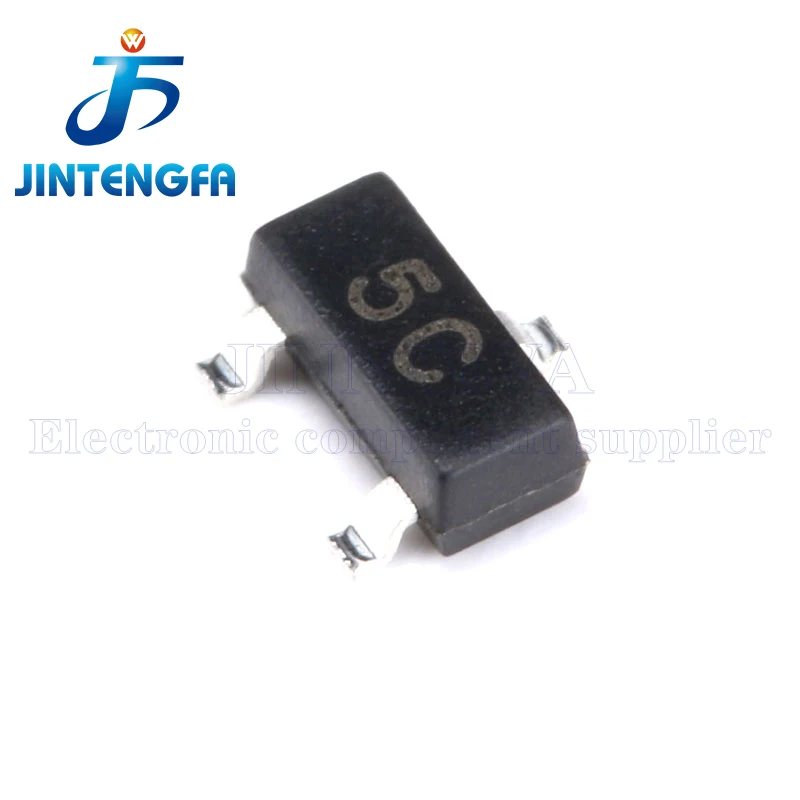 100pcs BC857B 3F BC847B 1F BC807-40 5C BC817-40 6C BC807-25 5B BC817-25 6B SOT-23  SMD Transistor