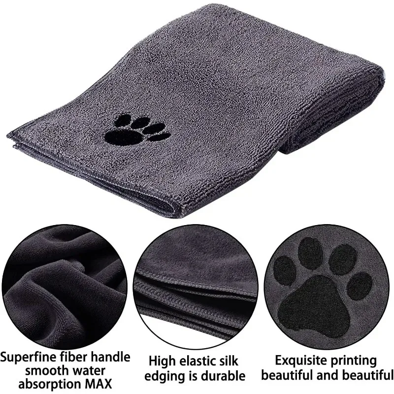 

Суперабсорбирующее согревающее полотенце для собак с принтом, толстое одеяло для собак и кошек, товары для ванной для домашних животных, полотенце для домашних животных, полотенце для ванны из микрофибры для собак