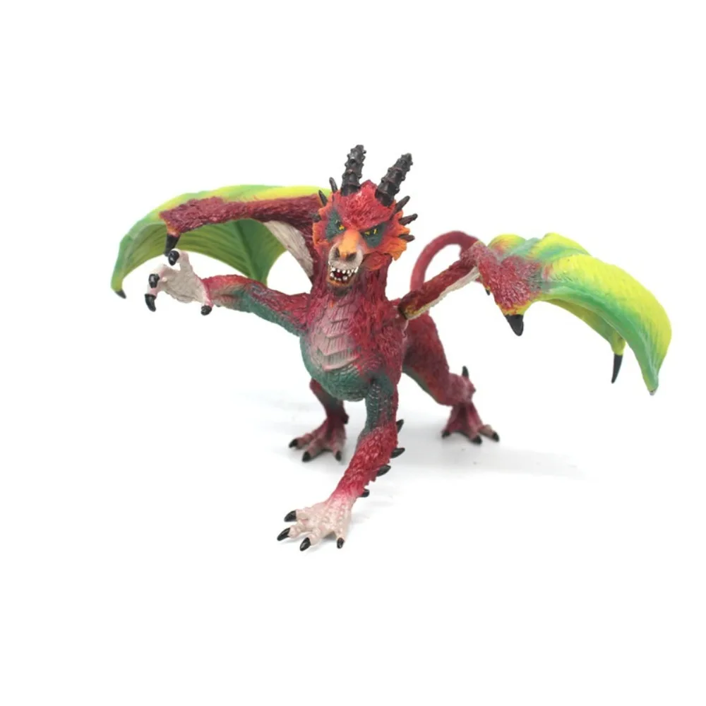 

Ледяной Летающий Дракон Миф Фигурки Дракона Западный Зверь Огонь Пожарная Симуляция Варкрафт Орнамент Мифология Дракон Модель Животного