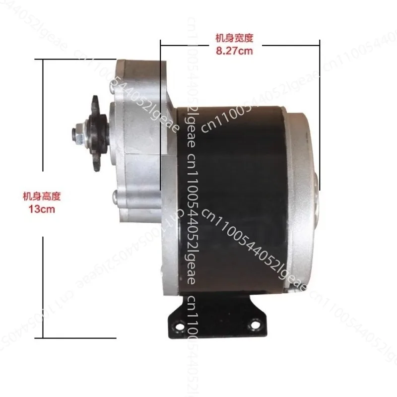 High power low speed permanent magnet DC generator 36V250W wind hand hydraulic pedal