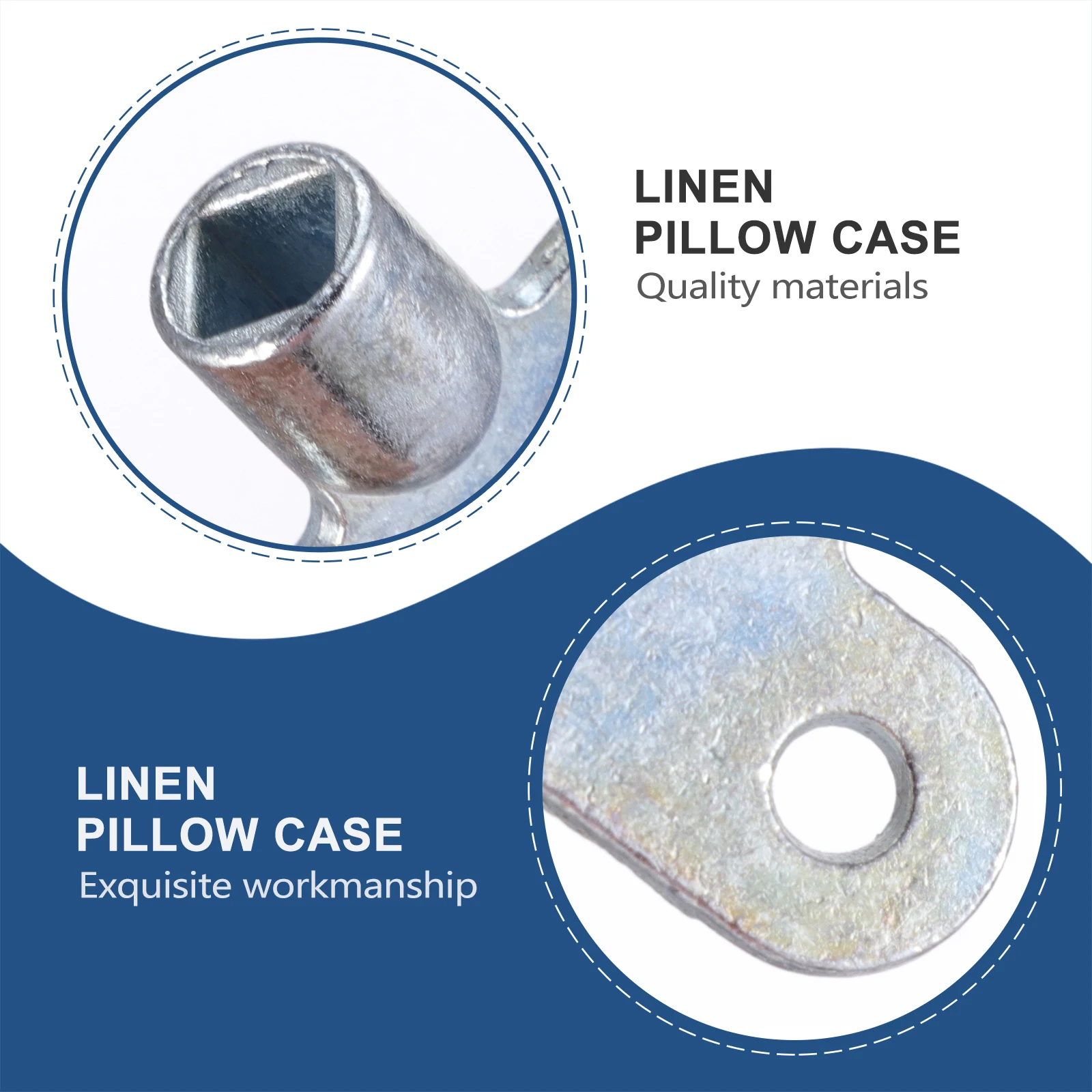 5Pcs Bleeding Key for Radiator Wrench Zinc Alloy Faucet Tool Square Socket Plumbing Key Air Vent Release Handle