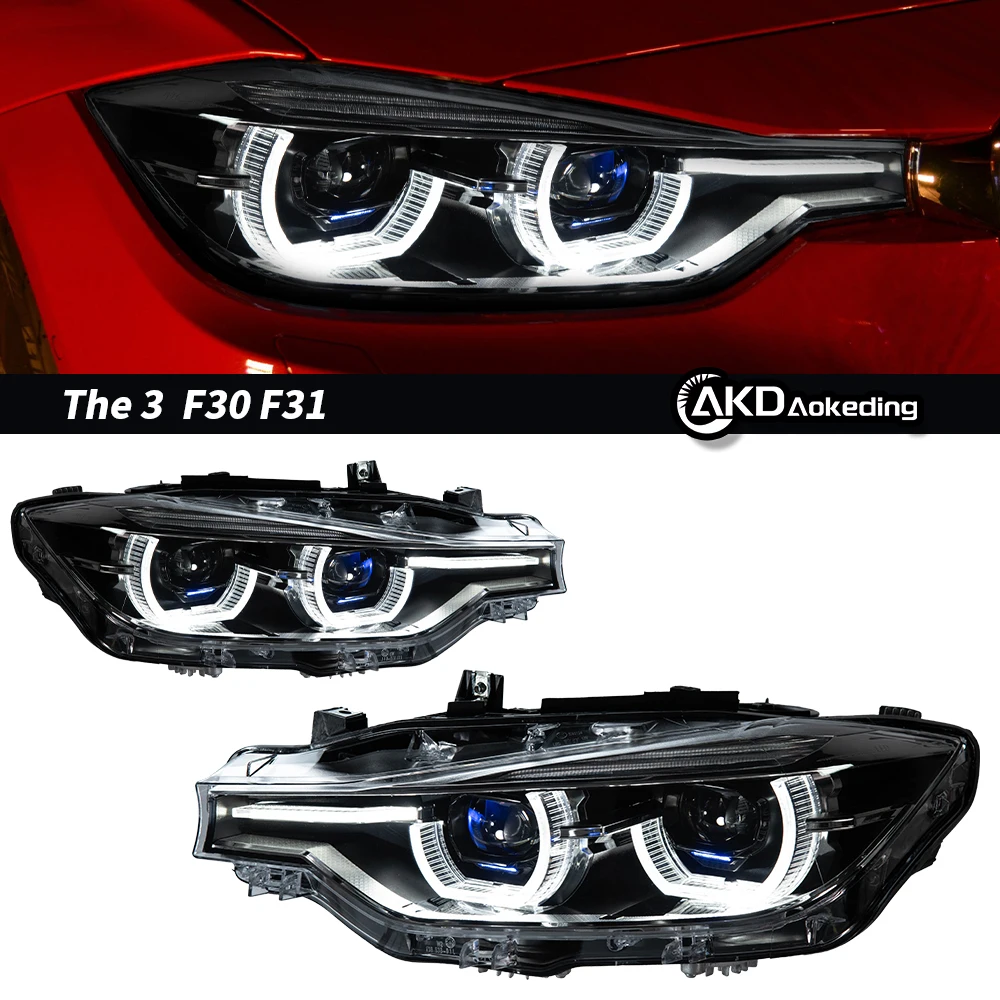 

Светодиодные фары CG для BMW 3 серии F30, линзы проектора LED, M3 F31 F35 F80 320i 330i, светодиодные фары DRL, передние автоаксессуары