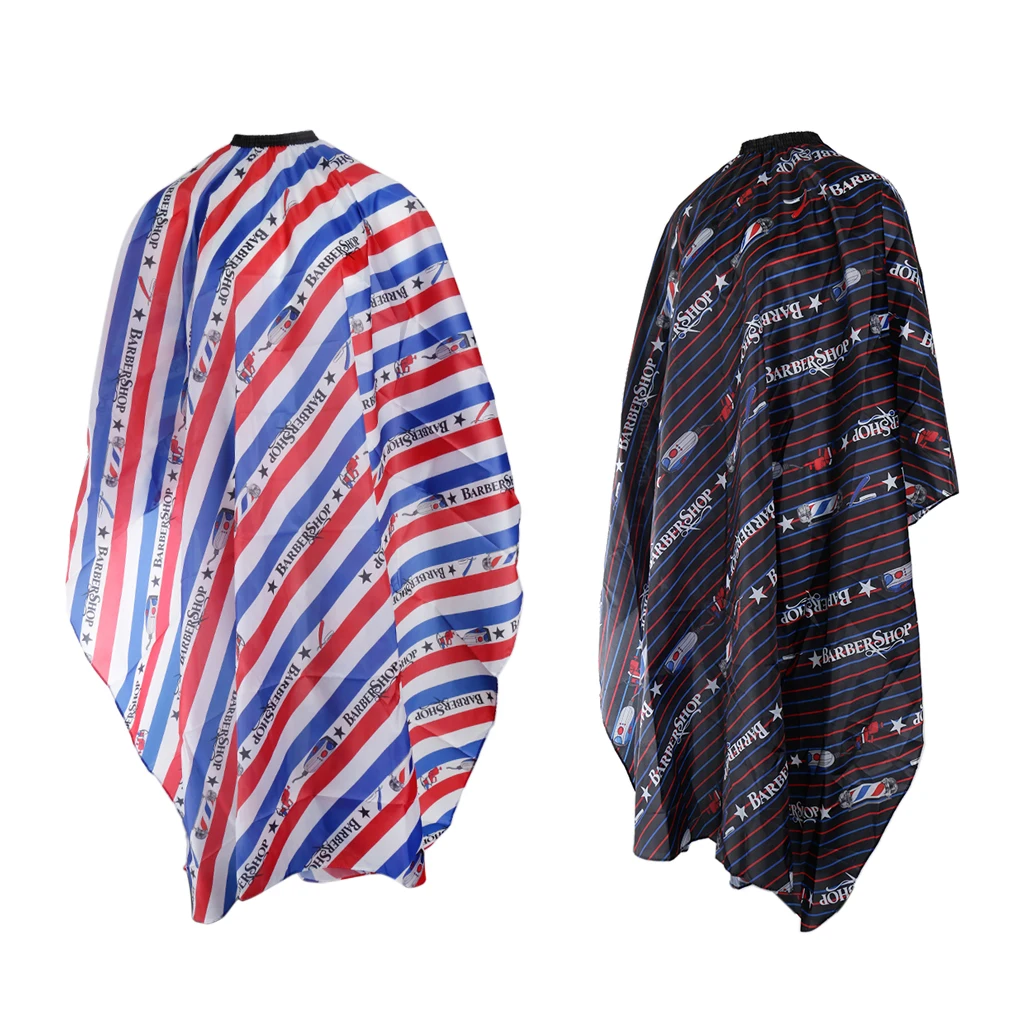 Salon Grade Hairdressing Cape with Snaps Water Resistant Barber Cape Lightweight Hair Cut Cloth for Beauty Salon Use