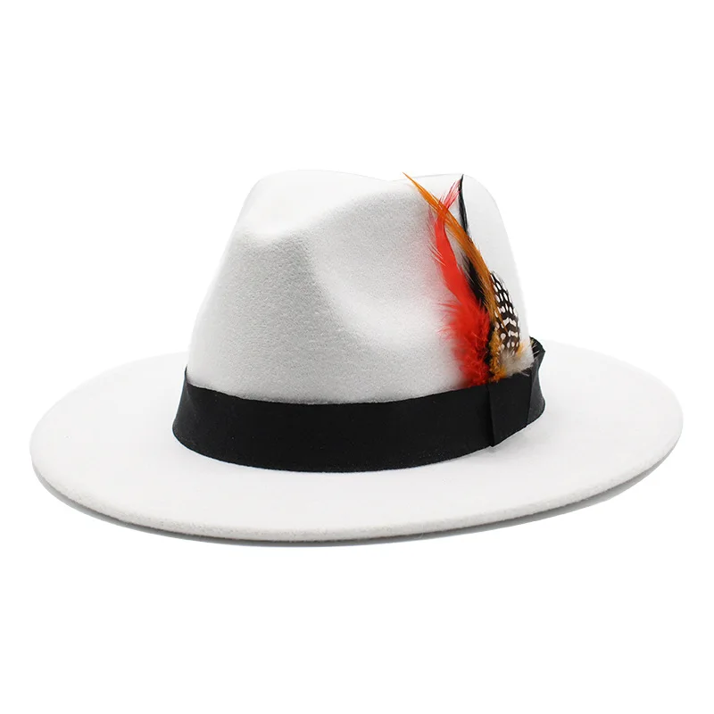 

AliExpress Woolen Bowler Hat Men And Women Stage Fedora Hat Retro British Gentleman Hat