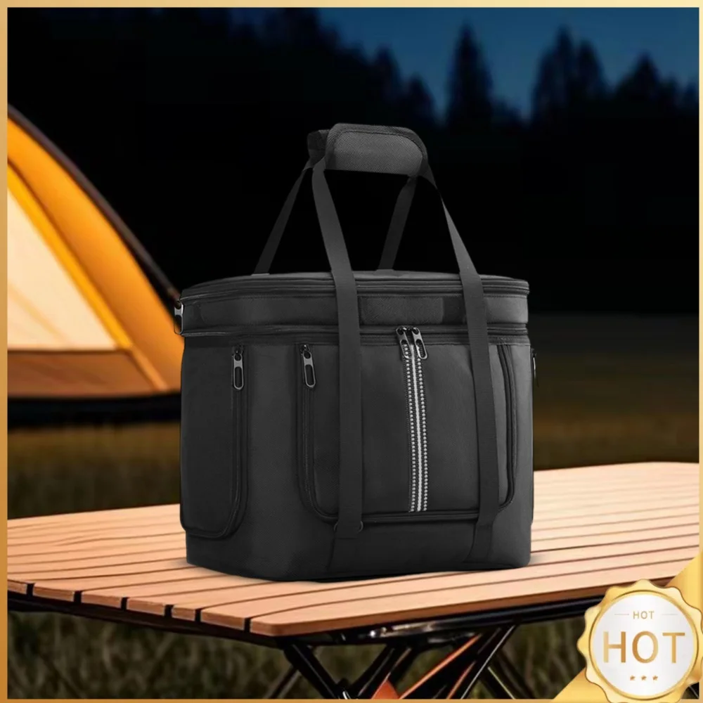 Carrying Case for C1000 Portable Power Storage Case Travel Carrying Bag Protective Case with Shoulder Strap & Handle