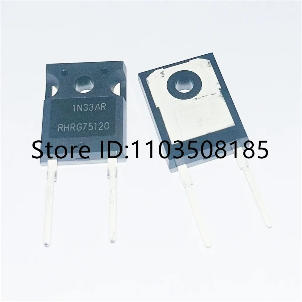 

2PCS RHRG75120 TO-247 transistor New
