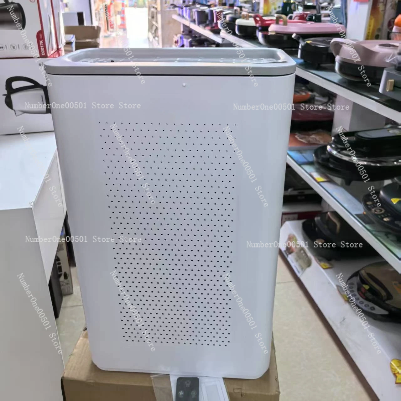 KJ218F-HCB Air Purifier Remove Formaldehyde Secondhand Smoke Haze Bacteria Low Noise For Home Bedroom Office Use