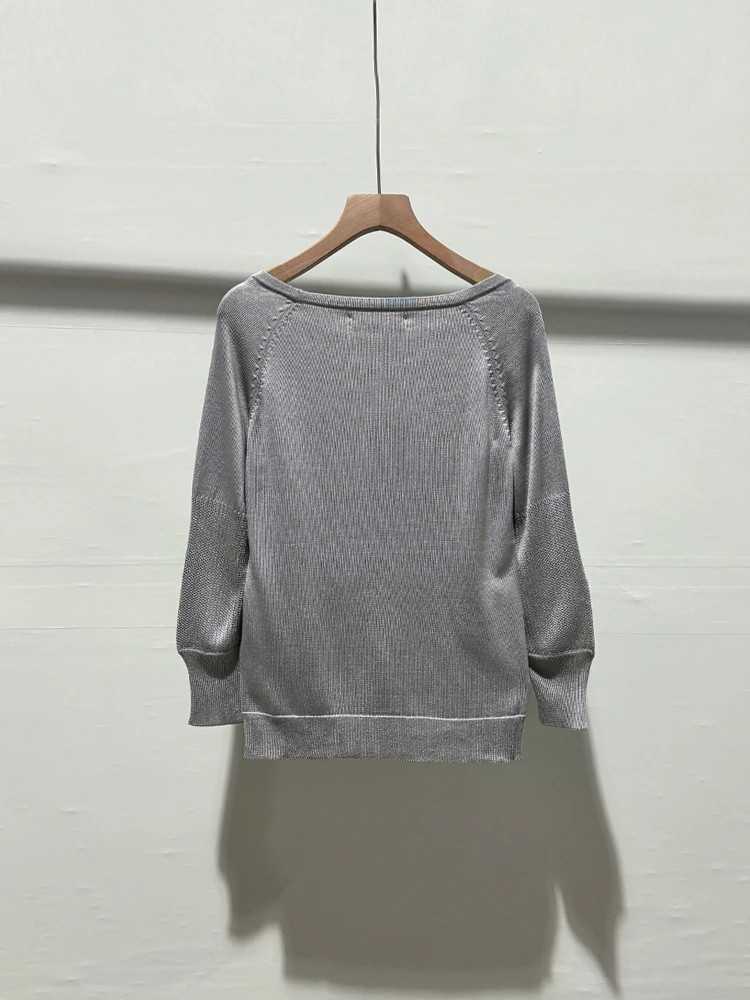 

Простой круглый трикотаж Ne для похудения, брендовый женский топ на пуговицах Faion, базовый цвет, V-Ne, длинный свеч, повседневный удобный топ