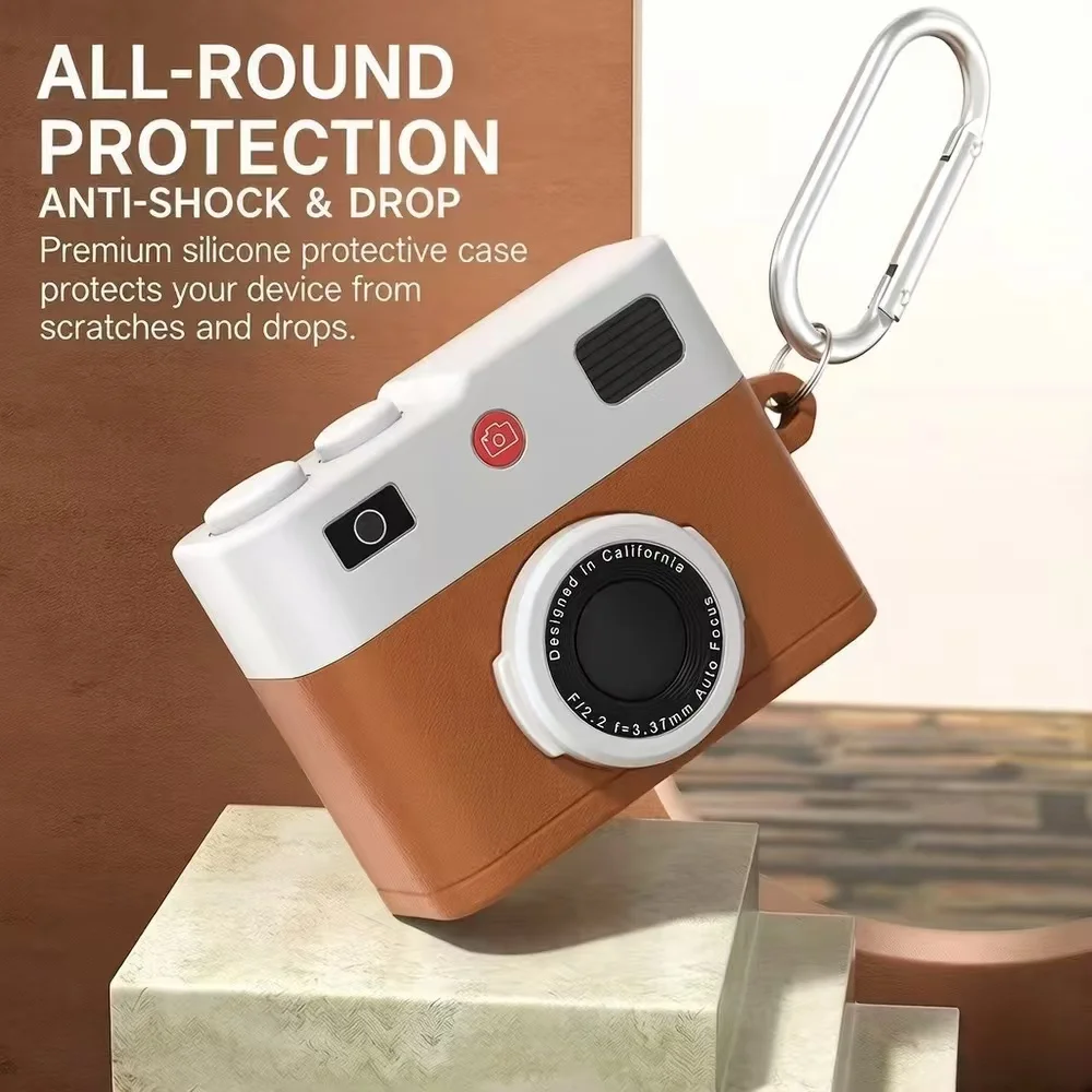 Protective Case for Airpods Pro 2nd Gen Case with Lanyard Funny Classic Tape Style 3D Design for Airpods Pro 2 Gen Case Cover