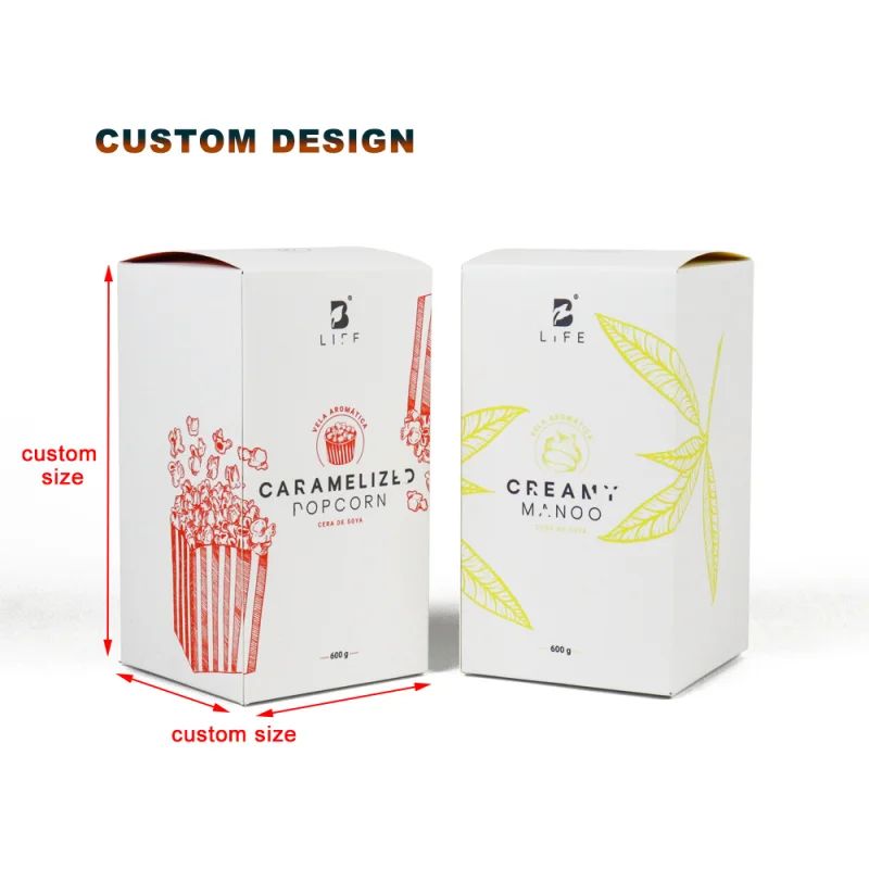 customized Crown Win Multi-Color  Printed Foldable Copper Tuck End Boxes with Spot UV Coating Matte Glossy Lamination Optional I