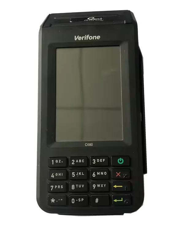 

Second hand Verifone C680 GPRS Handheld POS Terminal POS Wireless Payment Devices With Printer