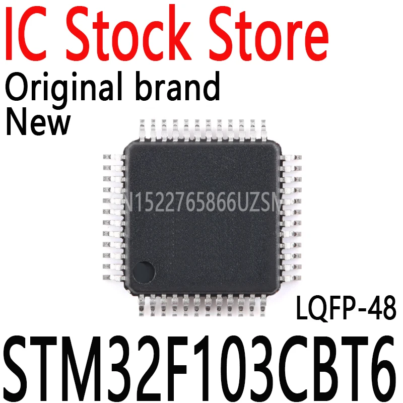 1PCS New and Original Package LQFP48 Brand Authentic Microcontroller IC Chip STM32F103CBT6