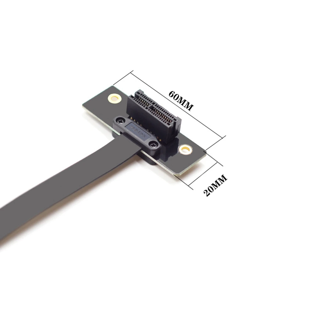 PCIE PCI Riser Express Card, câble d'extension pour carte mère, convertisseur, adaptateur, 20cm