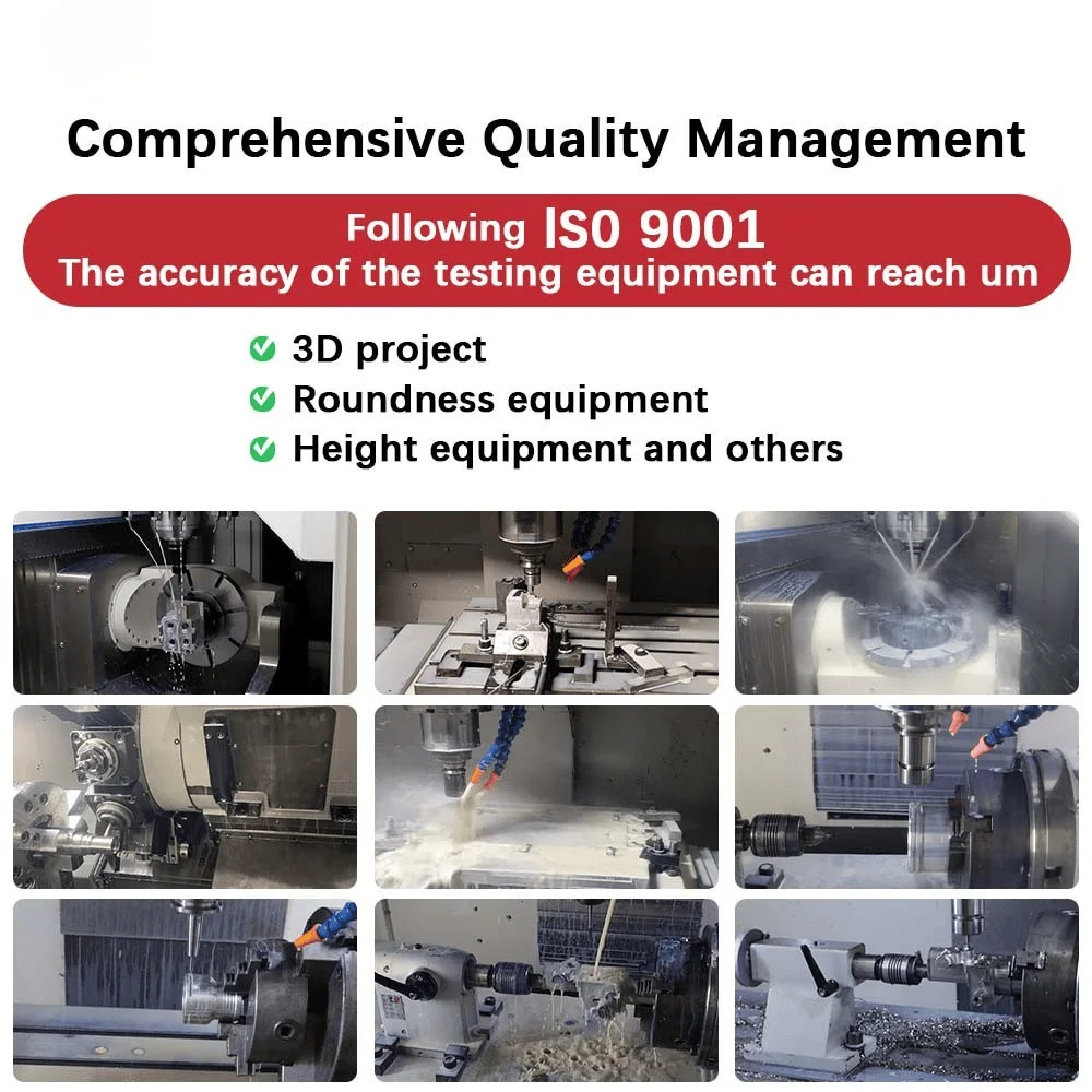 High Precision Aluminum Milling Service Hardware Metal Components 5 -axis CNC Machining Service for  Parts