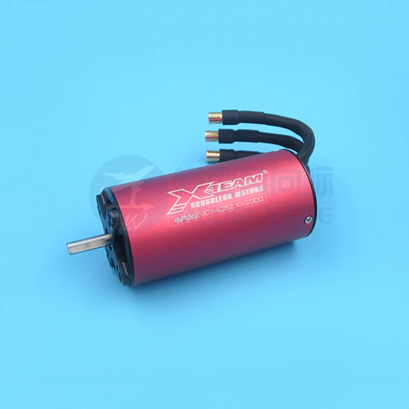 4-Pole 4082 Brushless Motor KV2000+XT Water-Cooling Jacket RC Boat Power Set 5mm Shaft 85-110CM Ship Strong Power High Torque