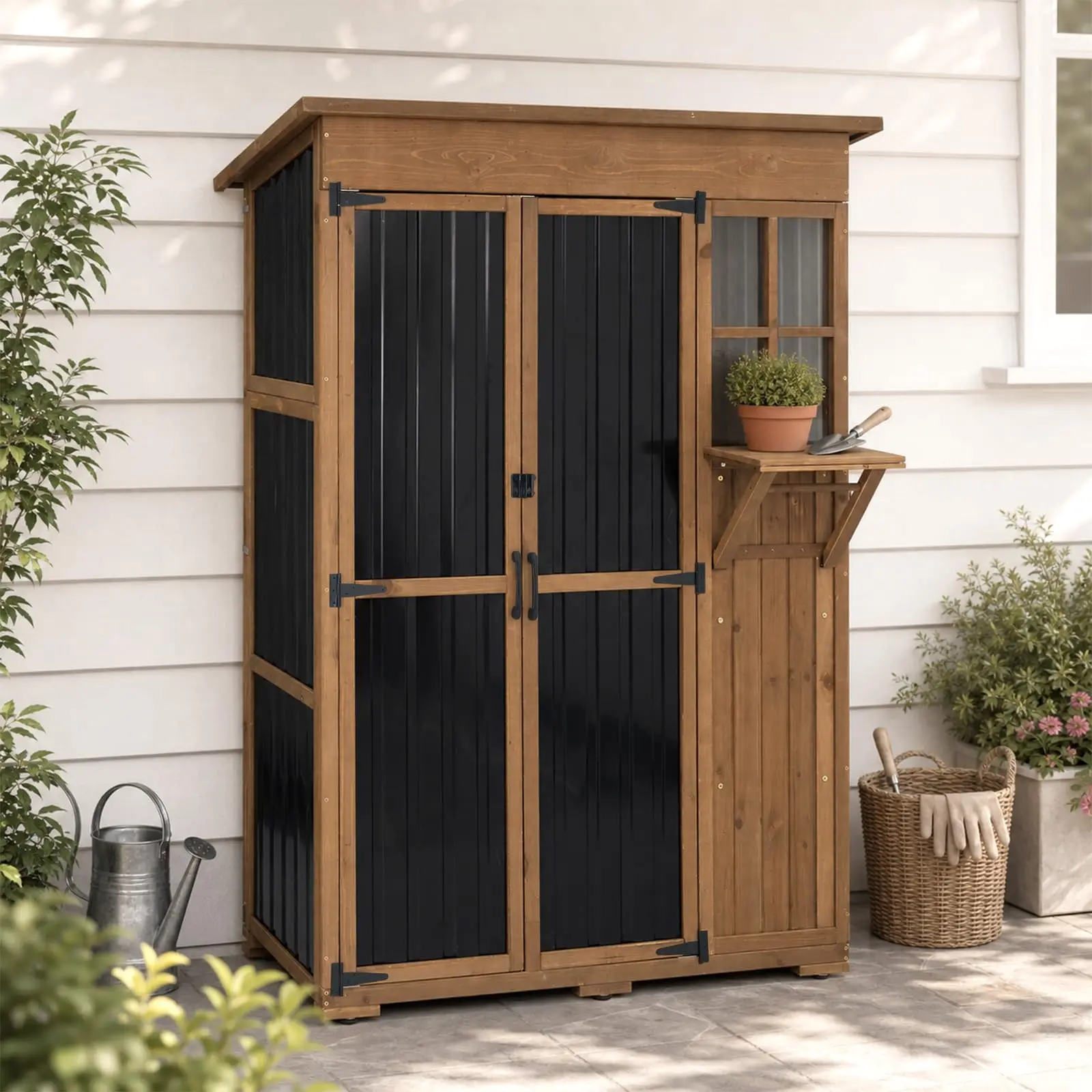 Outdoor Storage Cabinet, 51.4