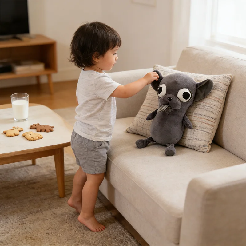 لطيف تشيهواهوا الحيوانات المحشوة أفخم الدمى الراحة لينة جرو الحيوانات الأليفة ألعاب من القطيفة الأطفال الراحة النوم عناق وسادة هدايا عيد الميلاد #2