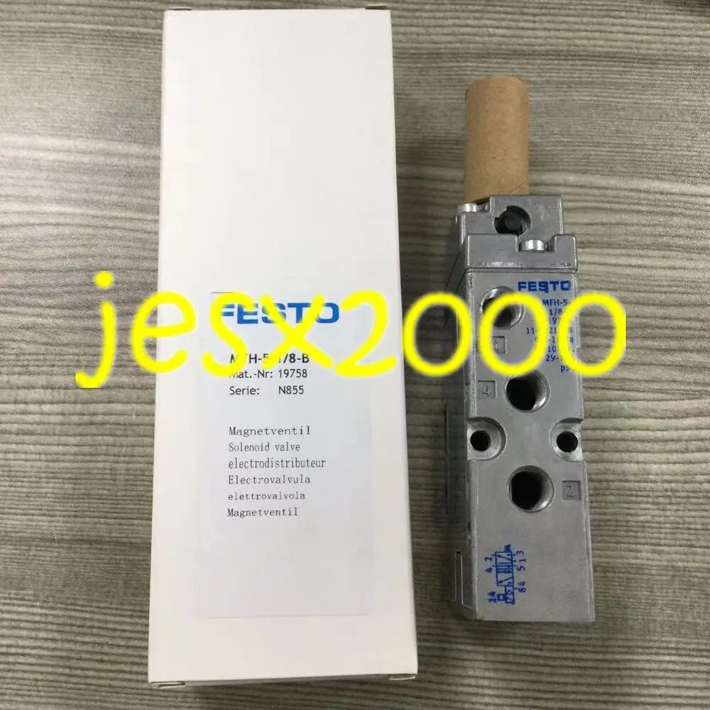 1PC NEW FESTO Pneumatic solenoid valve MFH-5-1/8-B 19758