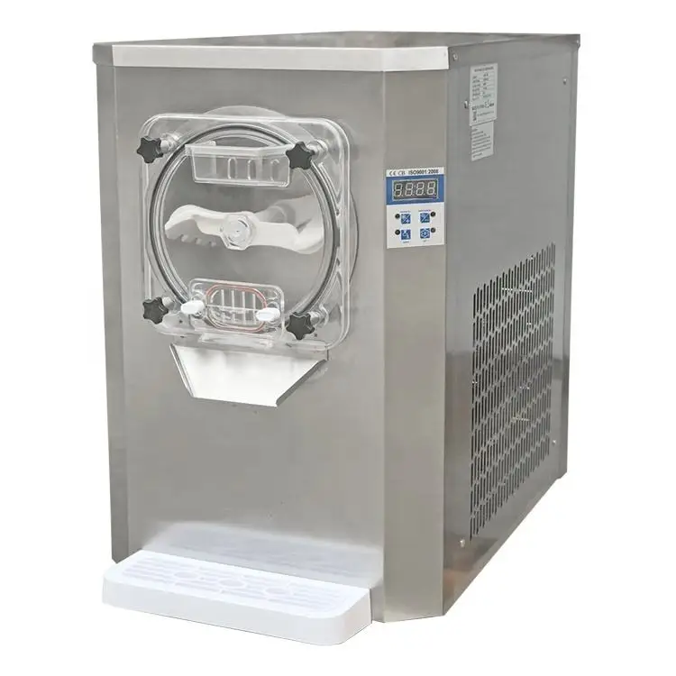 

Tasty Gelato Machine Hard Ice Cream Machine Batch Freezer For Commercial