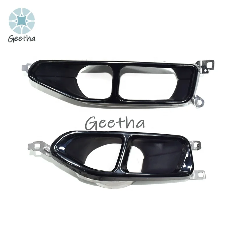 

05-19 Four-out Black Exhaust Pipe Tail Throat Is Suitable for BMW New 7 Series G12 G11 730 740 750 Sports Version Modified M760