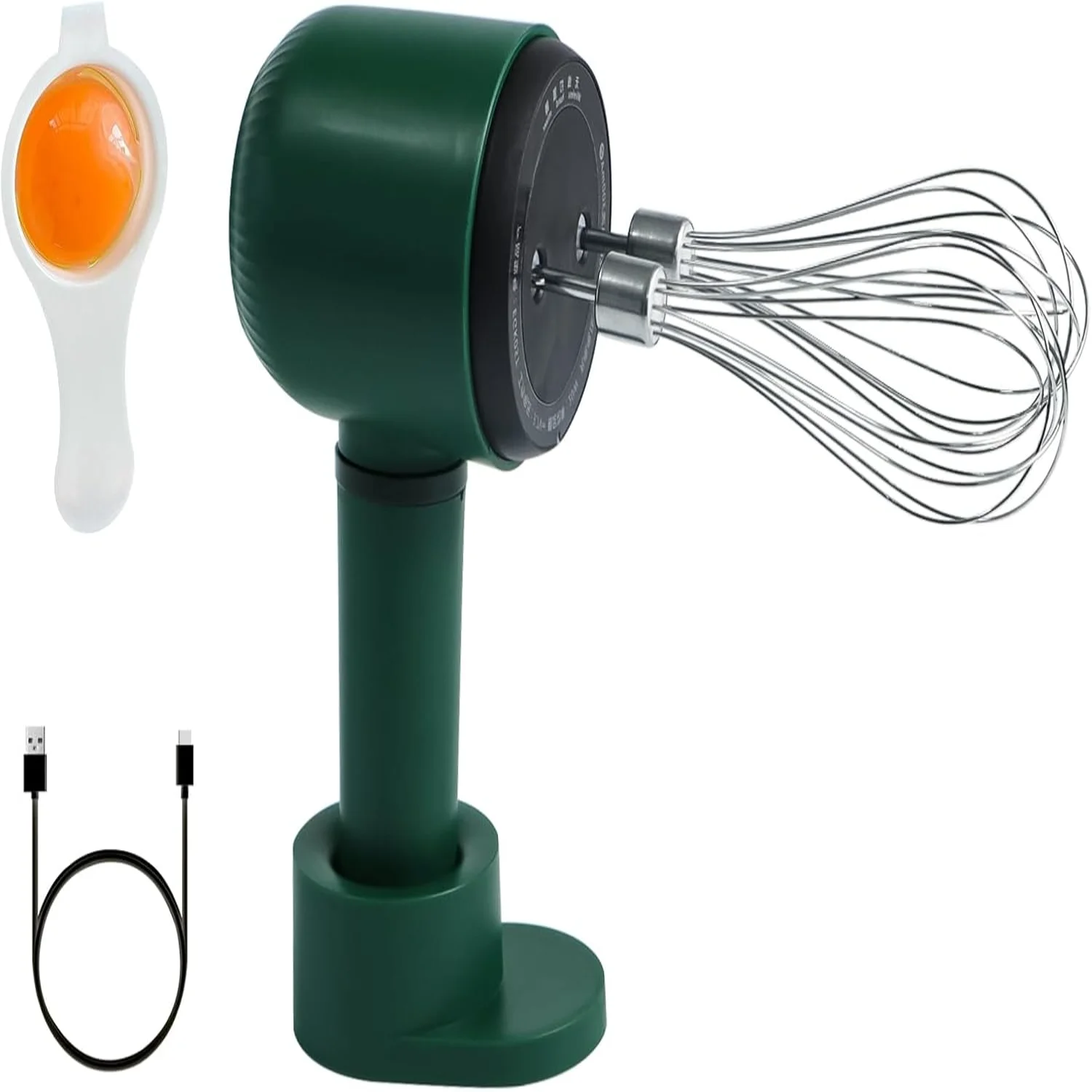 Беспроводной ручной миксер, венчик, перезаряжаемый через USB блендер, портативные венчики для яиц из нержавеющей стали 304, кухонные комбайны, электрические Boba