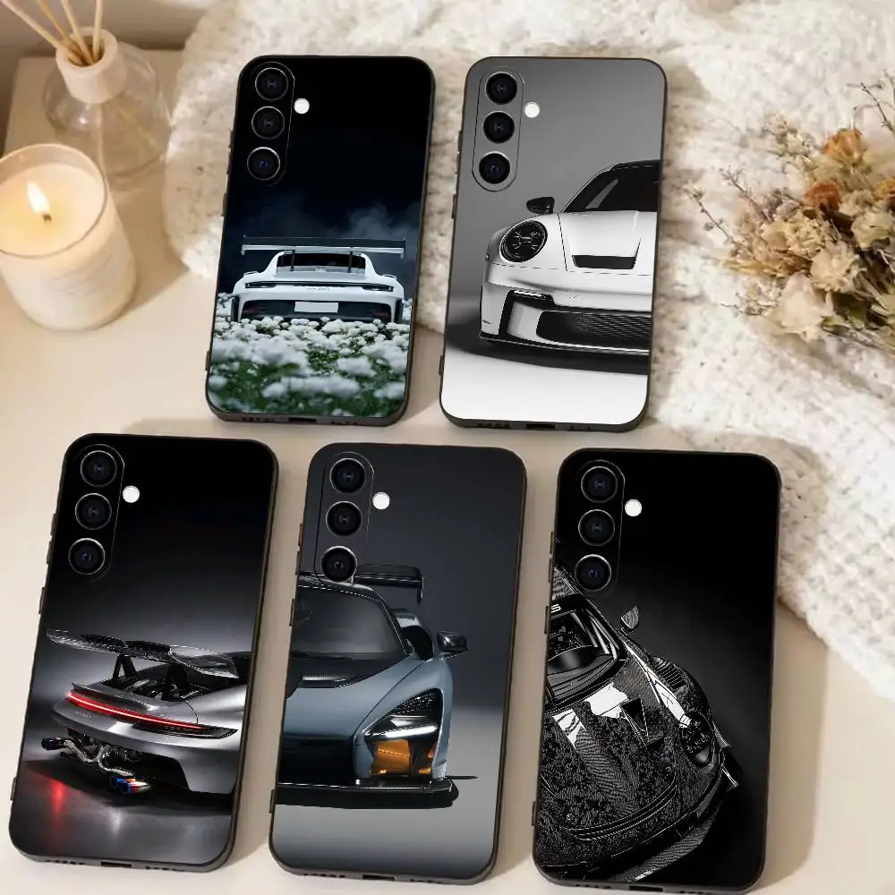 Sports car GT3RS  Phone Case For Samsung Galaxy A73,A72,A71,A70,A53,A52,A51,Others Soft Black Cover