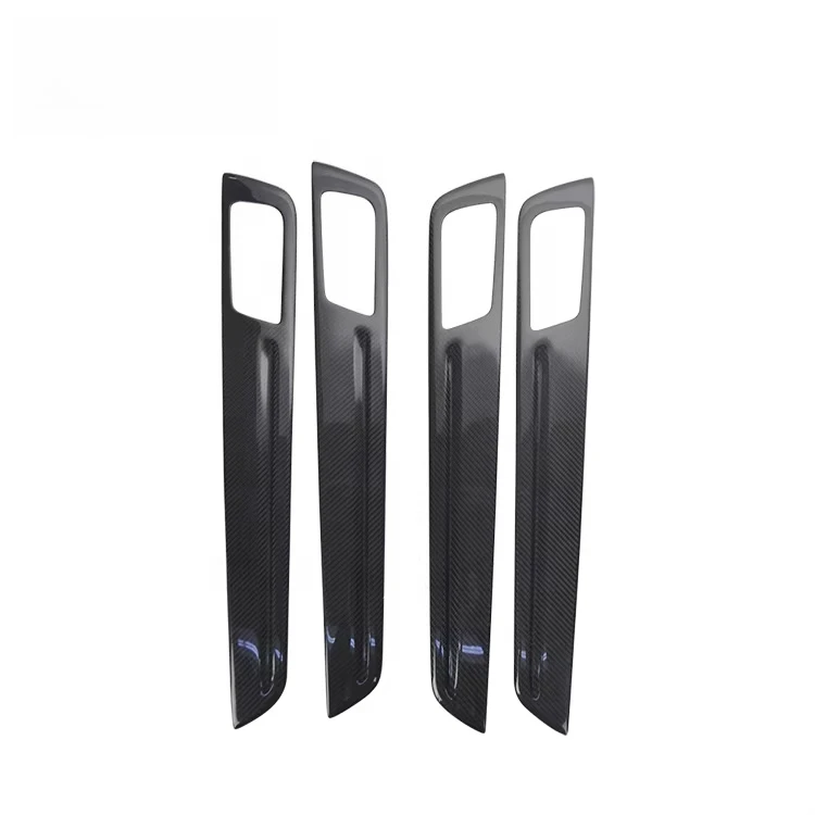 ชุดแต่งภายในคาร์บอนไฟเบอร์แท้สำหรับ Cayenne รุ่นปี 2018 อุปกรณ์ตกแต่งภายในรถยนต์