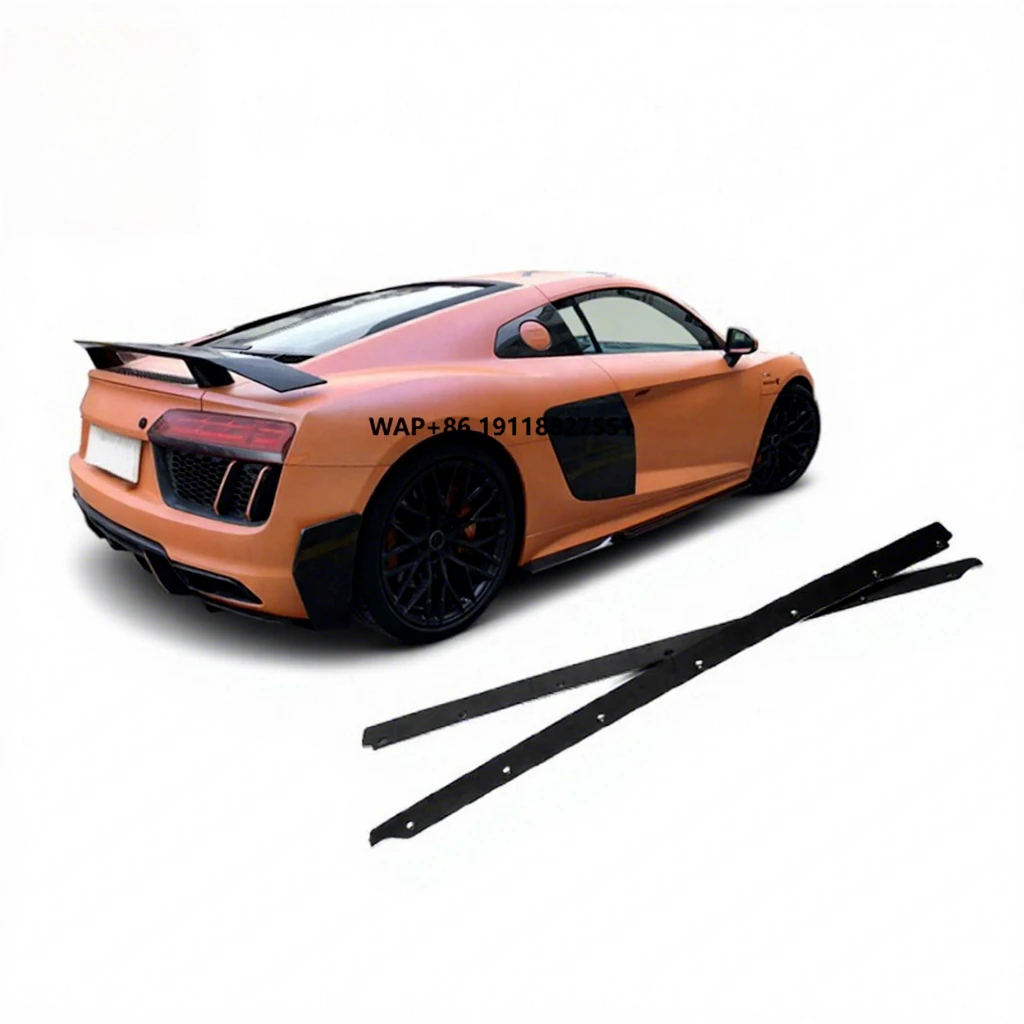 

ForR8 2016-2021 Carbon Fiber Side Skirts Extensions Rocker Splitters Lip