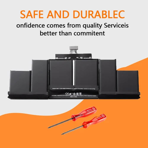 Imagen 2 del producto BNN A1494 Batería para portátil Apple MacBook Pro 15 ""A1398 Retina 212 2013 2014 Año Herramientas gratuitas Más de 500 ciclos Rápido