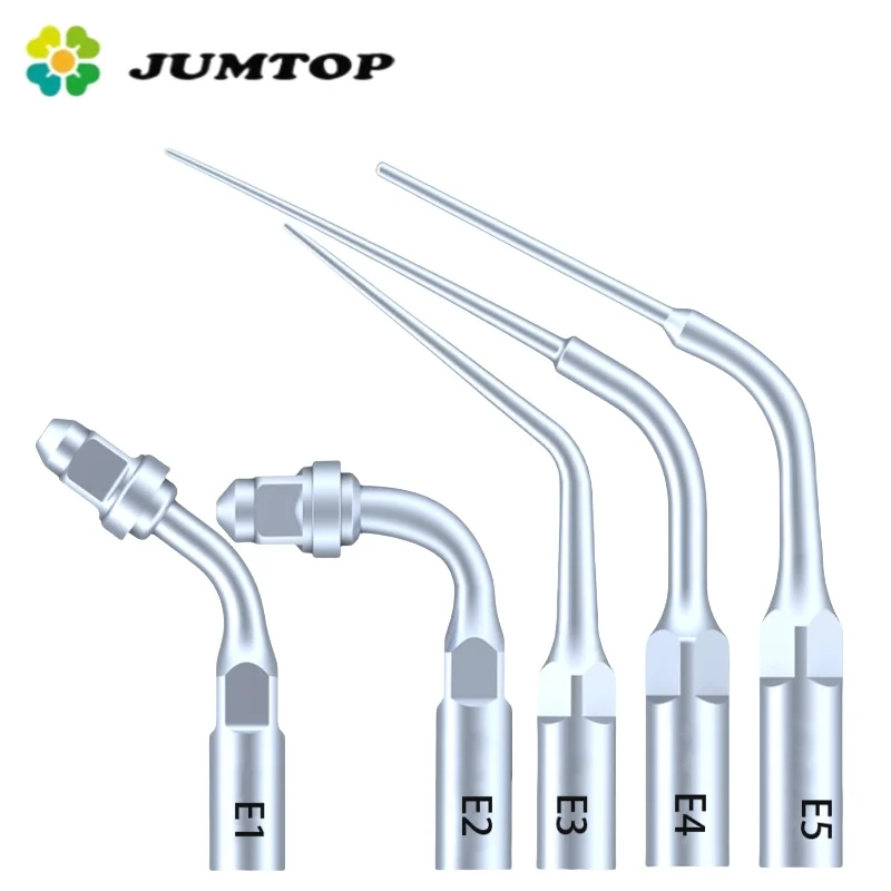 JUMTOP 1Pc Dental Ultrasonic Scaler Endo Perio Scaling Tips for EMS WOODPECKE Ultrasonic Scaler Handpieces