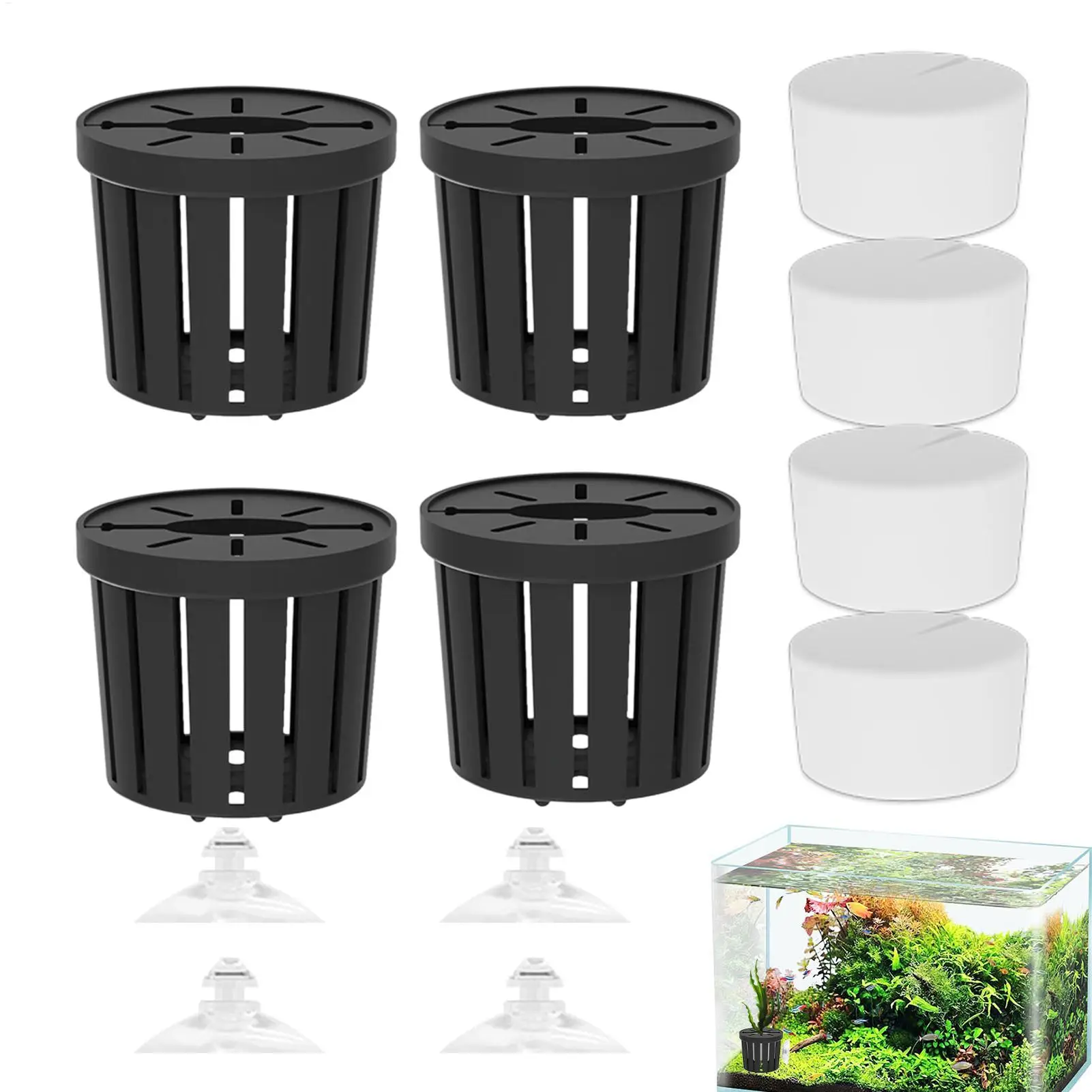 4PCS Water Plant St…