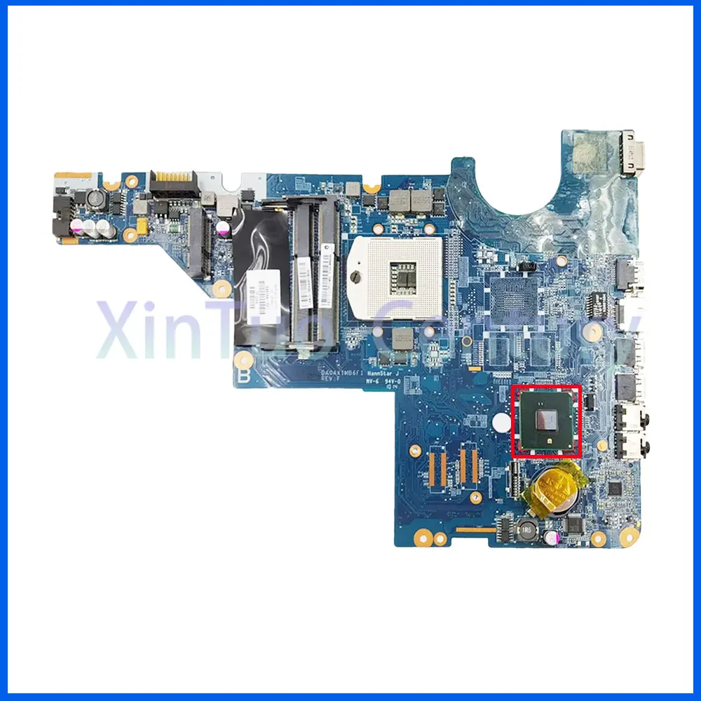 Imagem -05 - Placa-mãe do Portátil para hp Pavilion Cq42 G42 Cq62 G62 595184001 com Hm55 Trabalho 100 Testado Da0ax1mb6f1