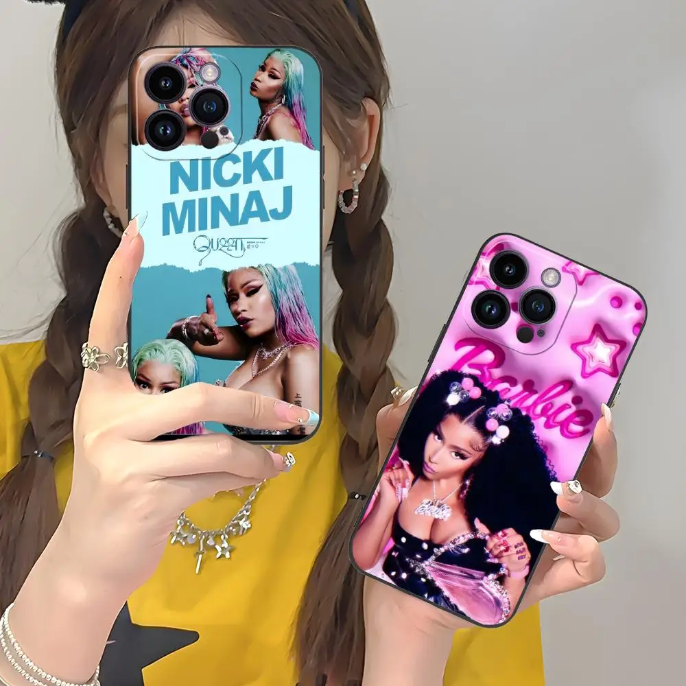 Nicki Minaj Mobile Phone Case for iPhone 17 16 15 14 13 12 11 X XR XS 8 7 Air Pro Max Plus Mini Colorful Cover Cover Luxury