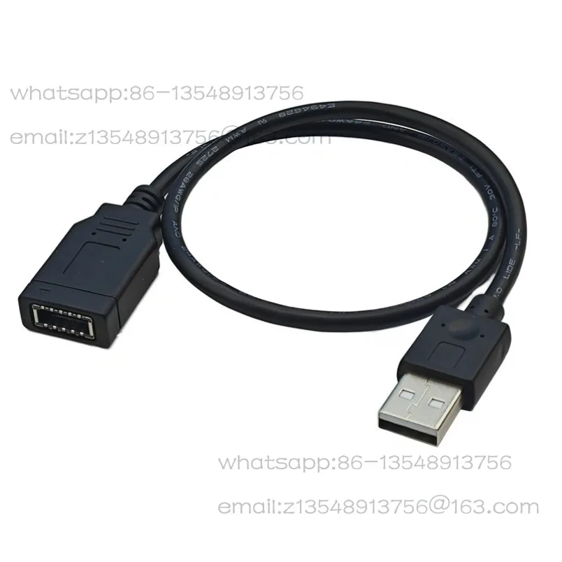USB front panel cable 9PIN to TYPE-E KEY-A to USB-AM short cable chassis TYPE-C front No stock.
