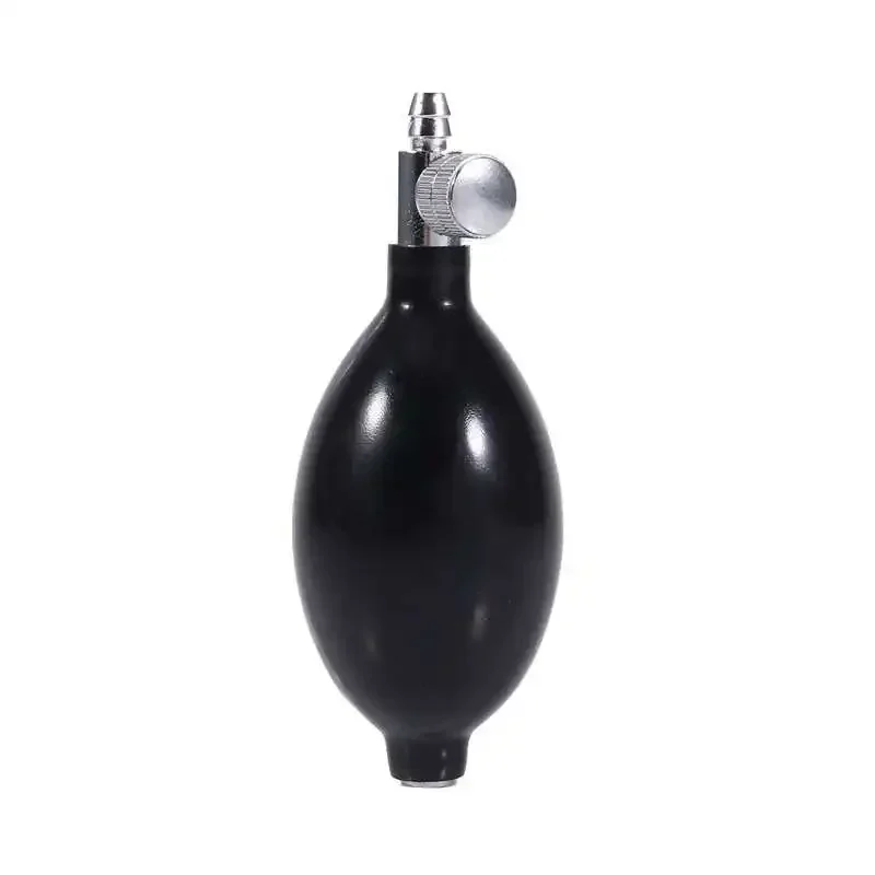 Replacement Black Manual Inflation Pressure Latex Bulb With Release Valve for Pressure Supervise fast shipping