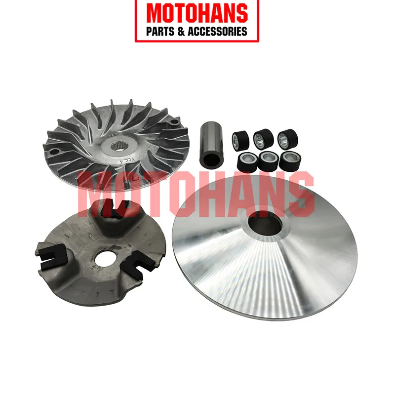 

RACING CVT FRONT VARIATOR CLUTCH KIT WITH ROLLER WEIGHT ACCESSORIES FOR YAMAHA NMAX150 15-20 NMAX150 ABS 15-20 GPD150 2DP