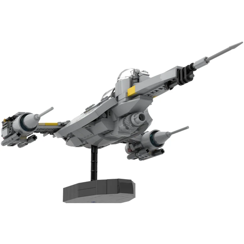 MOC-102880 Niestandardowy model cegły – Mandalorian N1 Starfighter dla dzieci w wieku od 12 lat 482 szt.