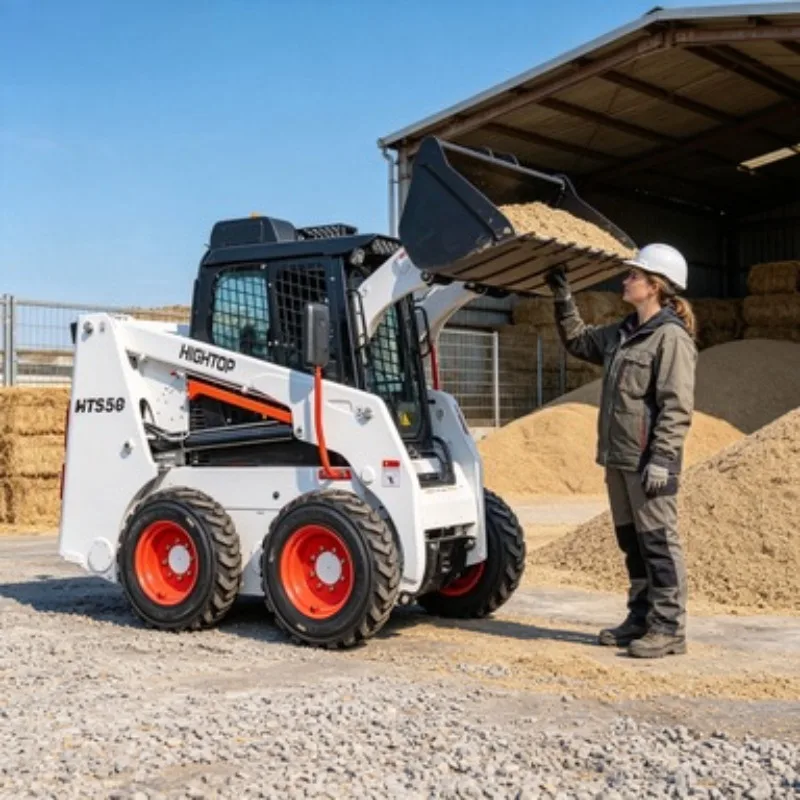 Hot Sale Large Crawler Skid Steer Loader with EPA Engine Front Loader Design Quality Bearing Components New Model from China