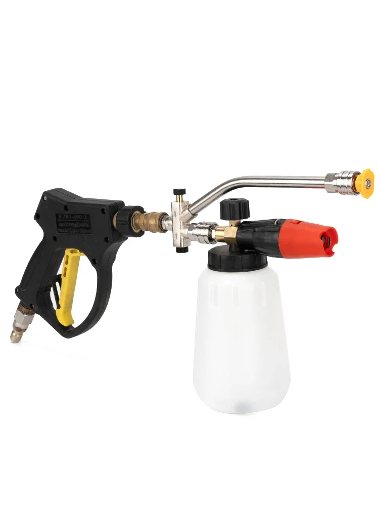 Dual-Connector Double Tip Attachment for Foam Cannon 1/4 Quick Connect Pressure Washer Accessories