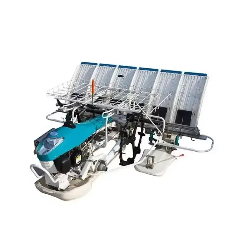 for Large Agricultural Fully Automatic Online Step by Step Rice Transplanter Rice Seedling Planting Machine