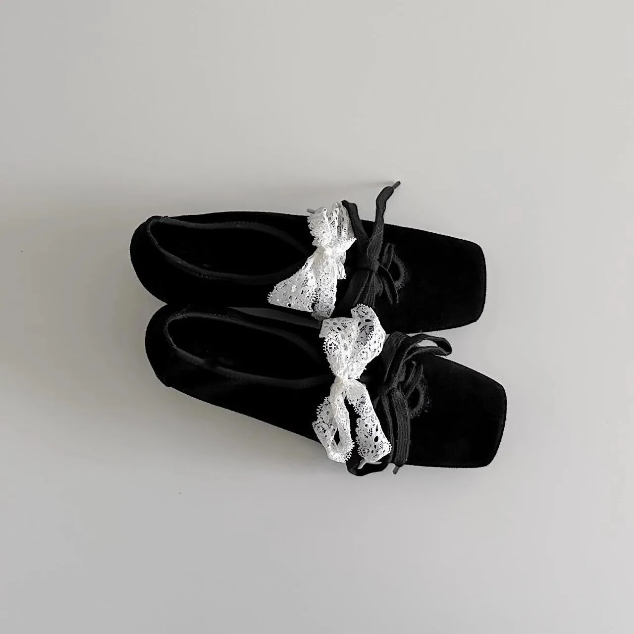 2025-primavera-nuove-donne-ballerine-punta-quadrata-tacchi-alti-grossi-lace-up-decorazione-dell'arco-elegante-vintage-signore-singoli-scarpe