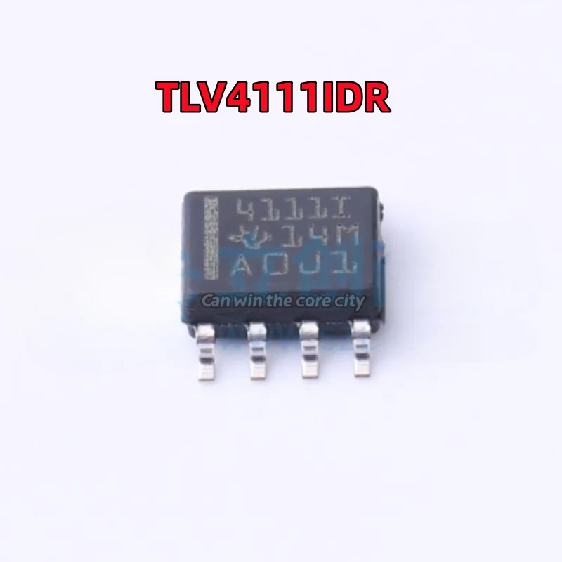 

10 PCS / LOT original spot TLV4111IDR patch SOIC-8 screen printing 4111 operational amplifier chip can be directly shot