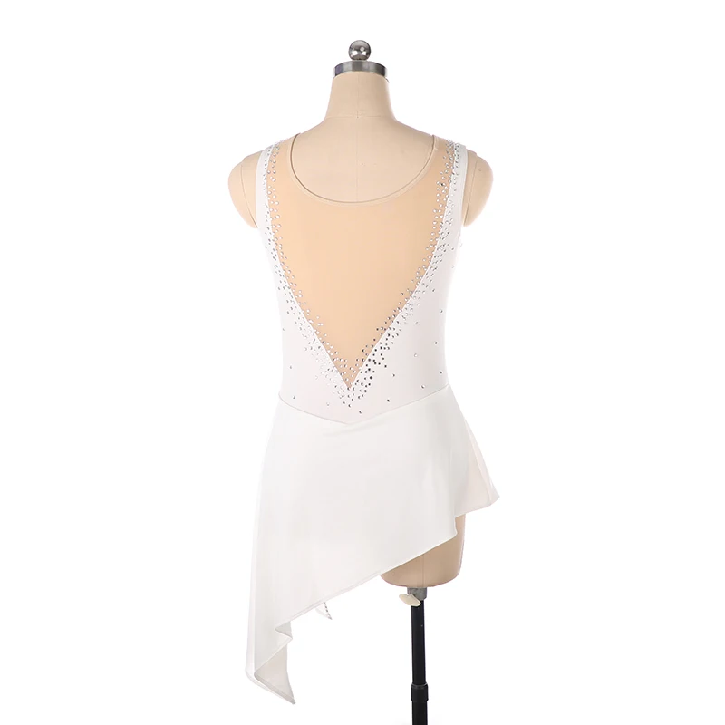 Figure Skating Dress Costume, Skating Performance Children, Adult And Girl Competition Skirt Sleeveless 23 Colors To Be Selected